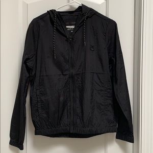 billabong • black light rain windbreaker jacket
